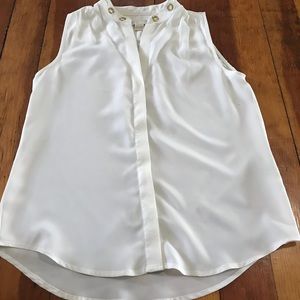 Michael Kors button down white top